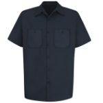 Picture of Red Kap® SC40-6.4 Men's Short Sleeve Wrinkle-Resistant Cotton Work Shirt