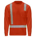 Picture of Red Kap® SK17 Hi-Visibility Long Sleeve Performance Core Tee, Type R, Class 2
