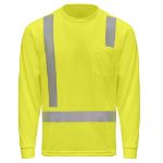 Picture of Red Kap® SK17 Hi-Visibility Long Sleeve Performance Core Tee, Type R, Class 2