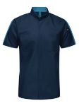 Picture of Red Kap® SX46-COLORBLOCK Men's Short Sleeve Two Tone Pro+ Work Shirt with OilBlok and MIMIX®