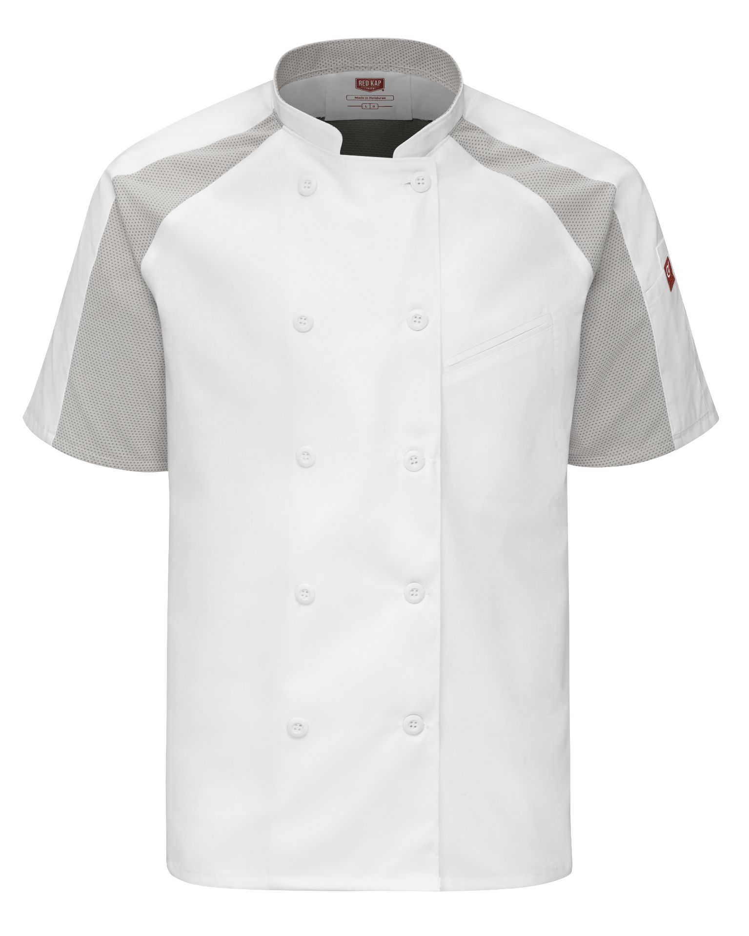 Picture of Red Kap® 052M Men's Airflow Raglan Chef Coat with OilBlok