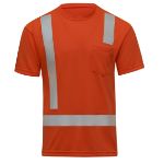 Picture of Red Kap® SK07 Hi-Visibility Short Sleeve Performance Core Tee, Type R, Class 2