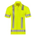 Picture of Red Kap® SK03 Men's Hi-Visibility Performance Core Polo, Type R Class 3