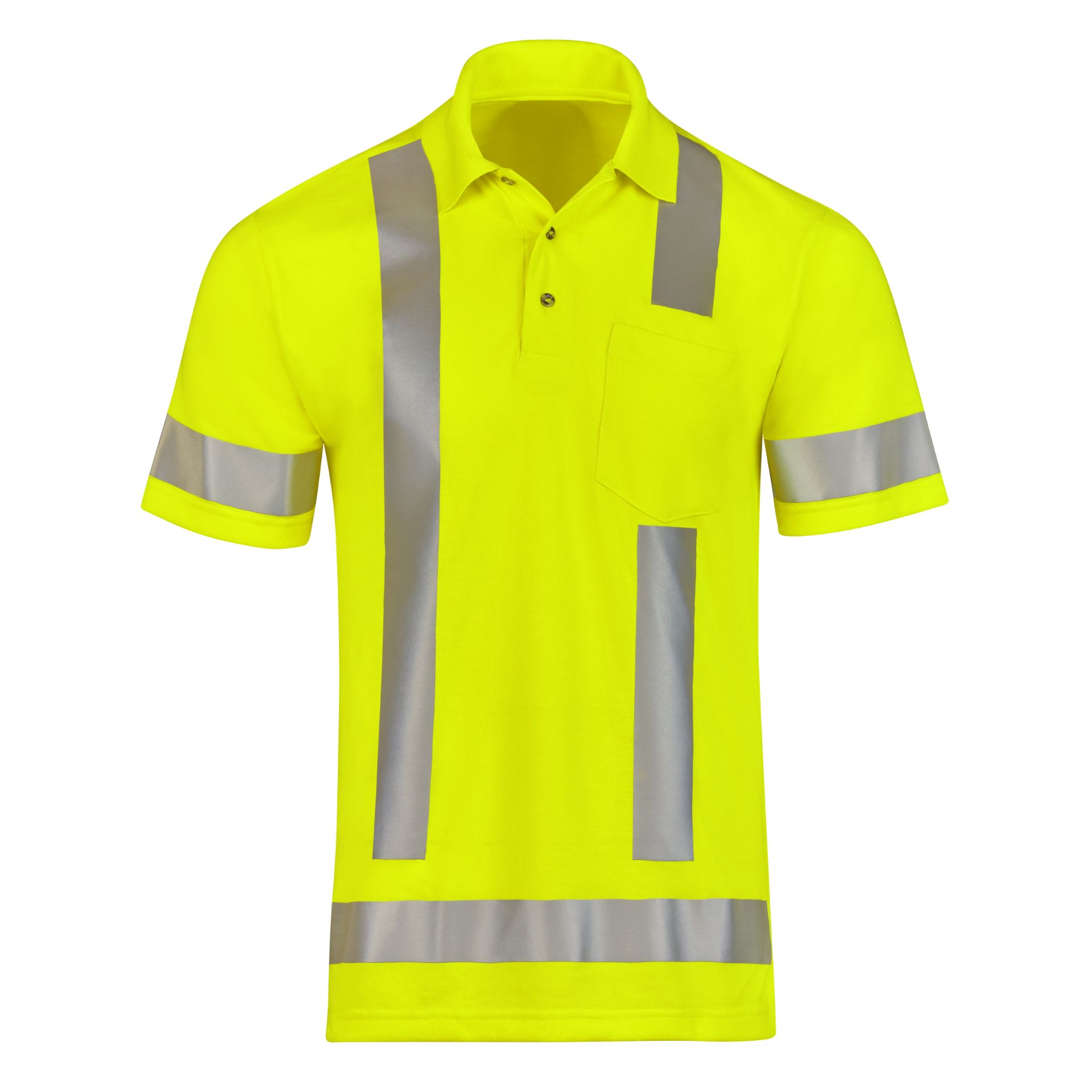 Picture of Red Kap® SK03 Men's Hi-Visibility Performance Core Polo, Type R Class 3