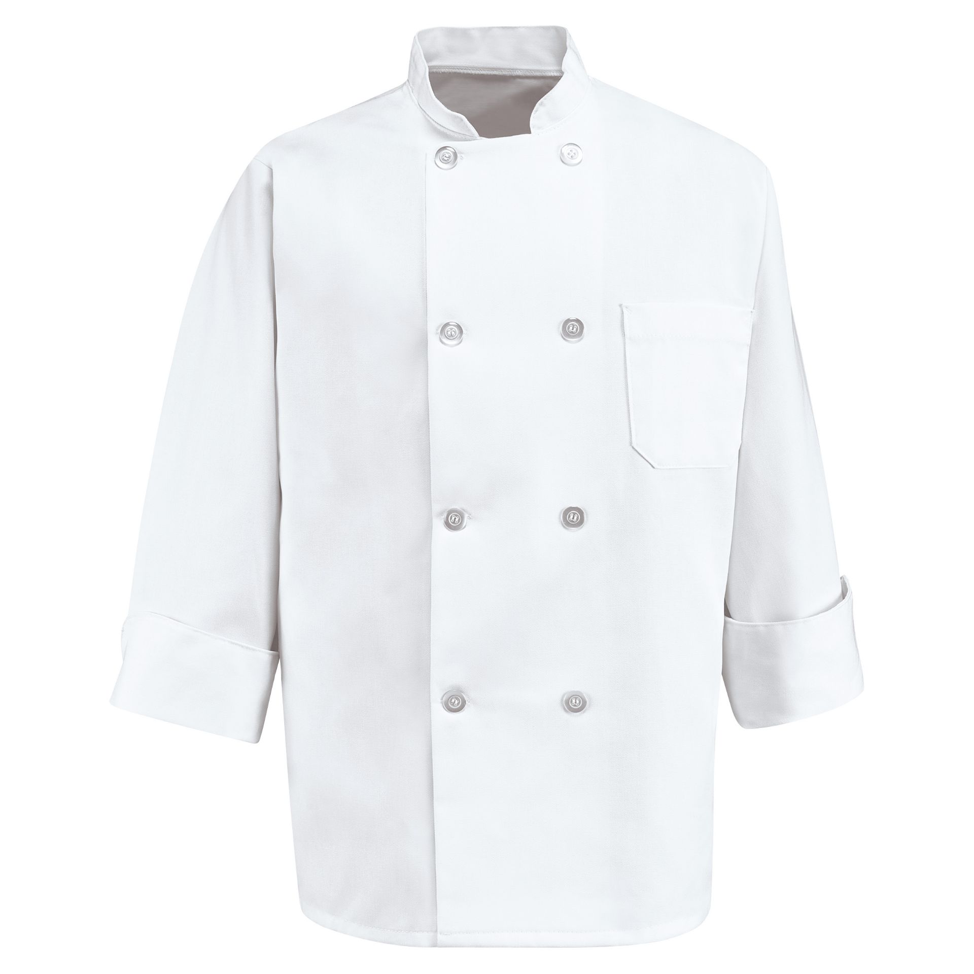 Picture of Red Kap® 0403 Eight Pearl Button Chef Coat