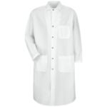 Picture of Red Kap® KS58 Snap-Front Spun Polyester Butcher Coat