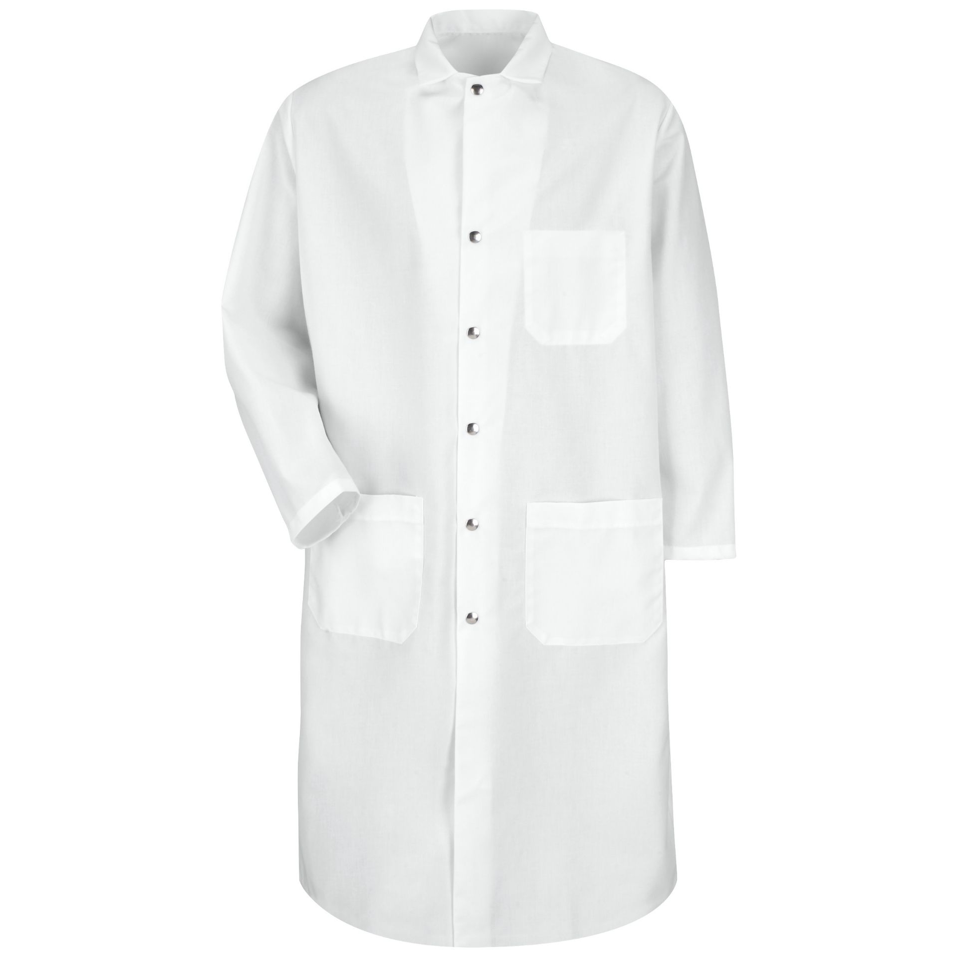 Picture of Red Kap® KS58 Snap-Front Spun Polyester Butcher Coat