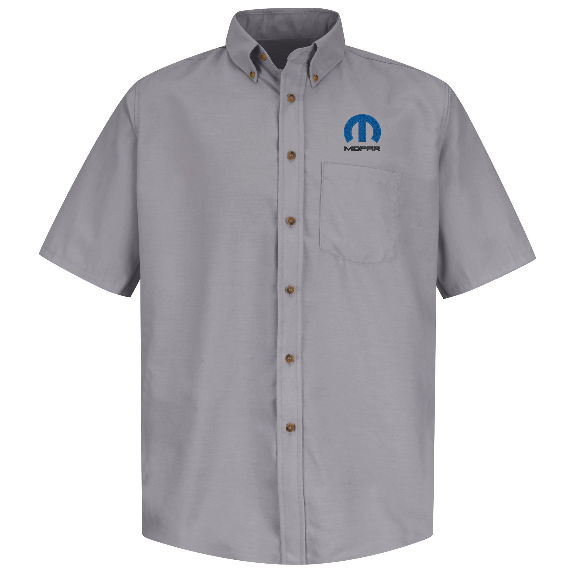 Picture of Red Kap® 1503 Mopar Men's Short Sleeve Poplin Dress Shirt