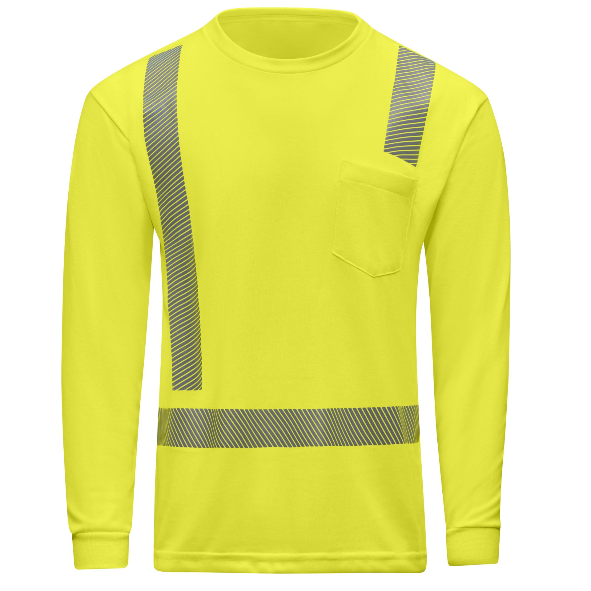 Picture of Red Kap® SK29 Hi-Visibility Long Sleeve Performance Core Tee, Type R, Class 2