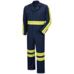 Picture of Red Kap® CT10-EHV Enhanced Visibility Twill Action Back Coverall