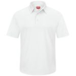 Picture of Red Kap® SK90WH Men's Short Sleeve Performance Knit® Flex Series Pro Polo