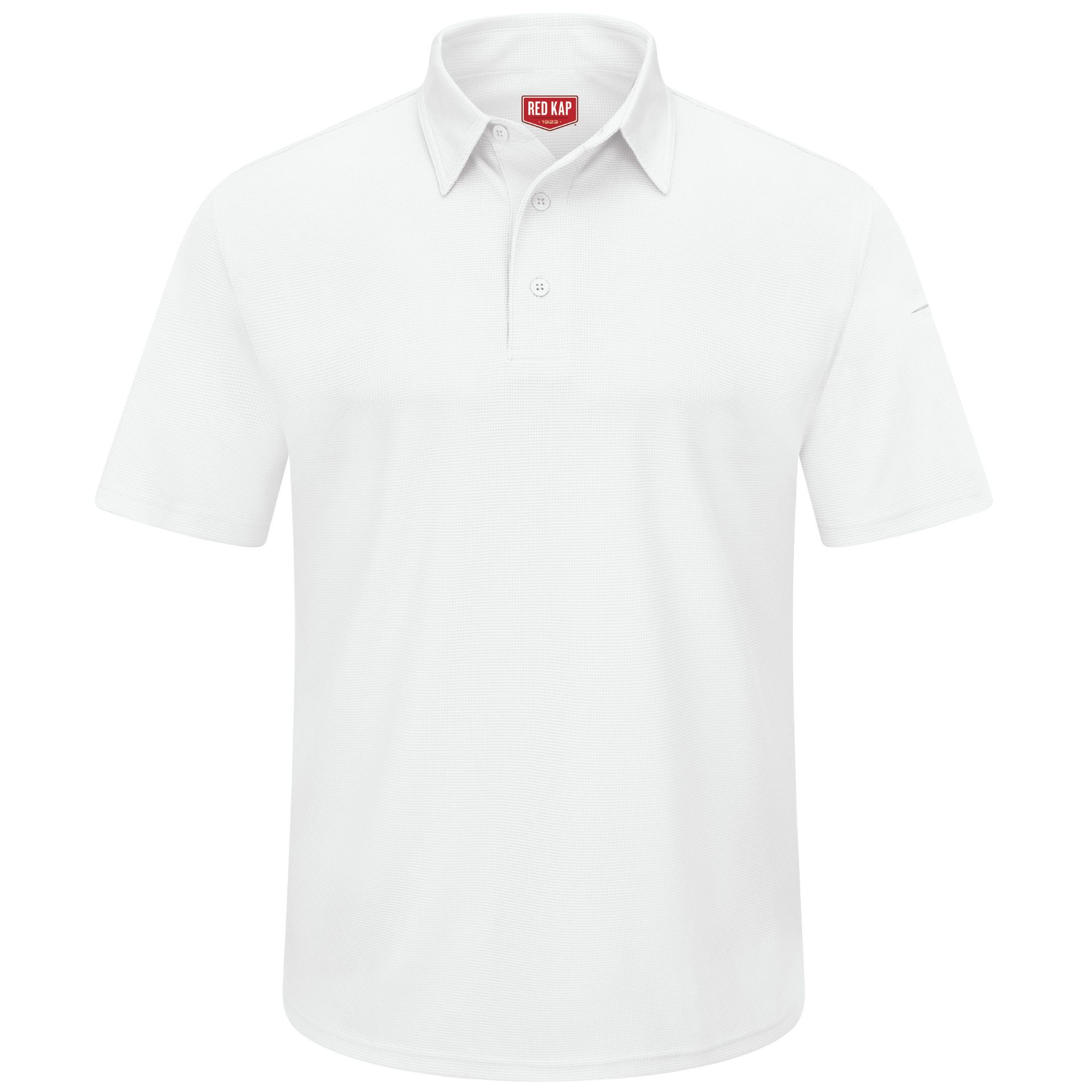 Picture of Red Kap® SK90WH Men's Short Sleeve Performance Knit® Flex Series Pro Polo