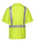 Picture of Max Apparel MAX405 Class 2 T-shirt, Safety Green/Black Bottom