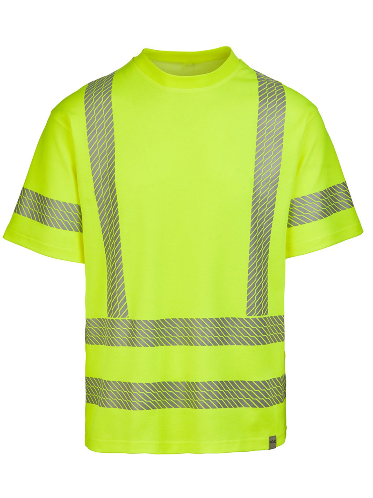 Picture of Max Apparel MAX414 Cotton Rich Class 3 T-shirt, Safety Green