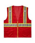 Picture of Max Apparel MAX432 Non-Ansi Volunteer Vest, Red