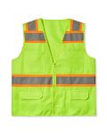 Picture of Max Apparel MAX440 Class 2 Solid Twill Vest, Safety Green
