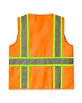Picture of Max Apparel MAX447 Class 2 Solid Twill Vest, Safety Orange
