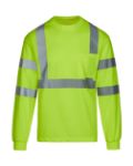 Picture of Max Apparel MAX450 Class 3 Long Sleeve T-shirt, Safety Green
