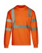 Picture of Max Apparel MAX465 Class 3 Long Sleeve T-shirt, Safety Orange