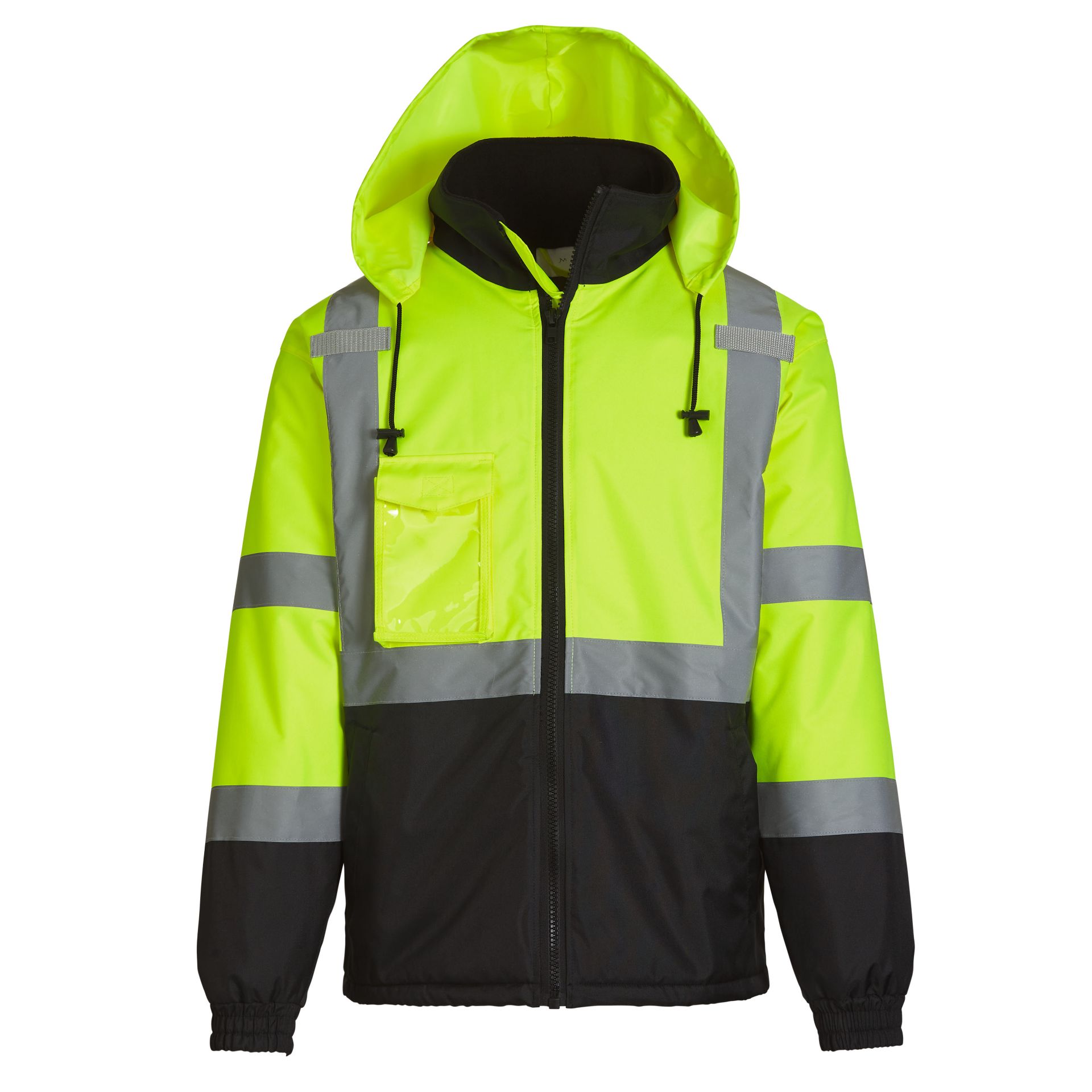 Picture of Max Apparel MAX601 Class 3 Chore Coat, Safety Green/Black