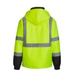 Picture of Max Apparel MAX601 Class 3 Chore Coat, Safety Green/Black