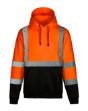 Picture of Max Apparel MAX640 Class 3 Pullover Hoodie, Safety Orange/Black