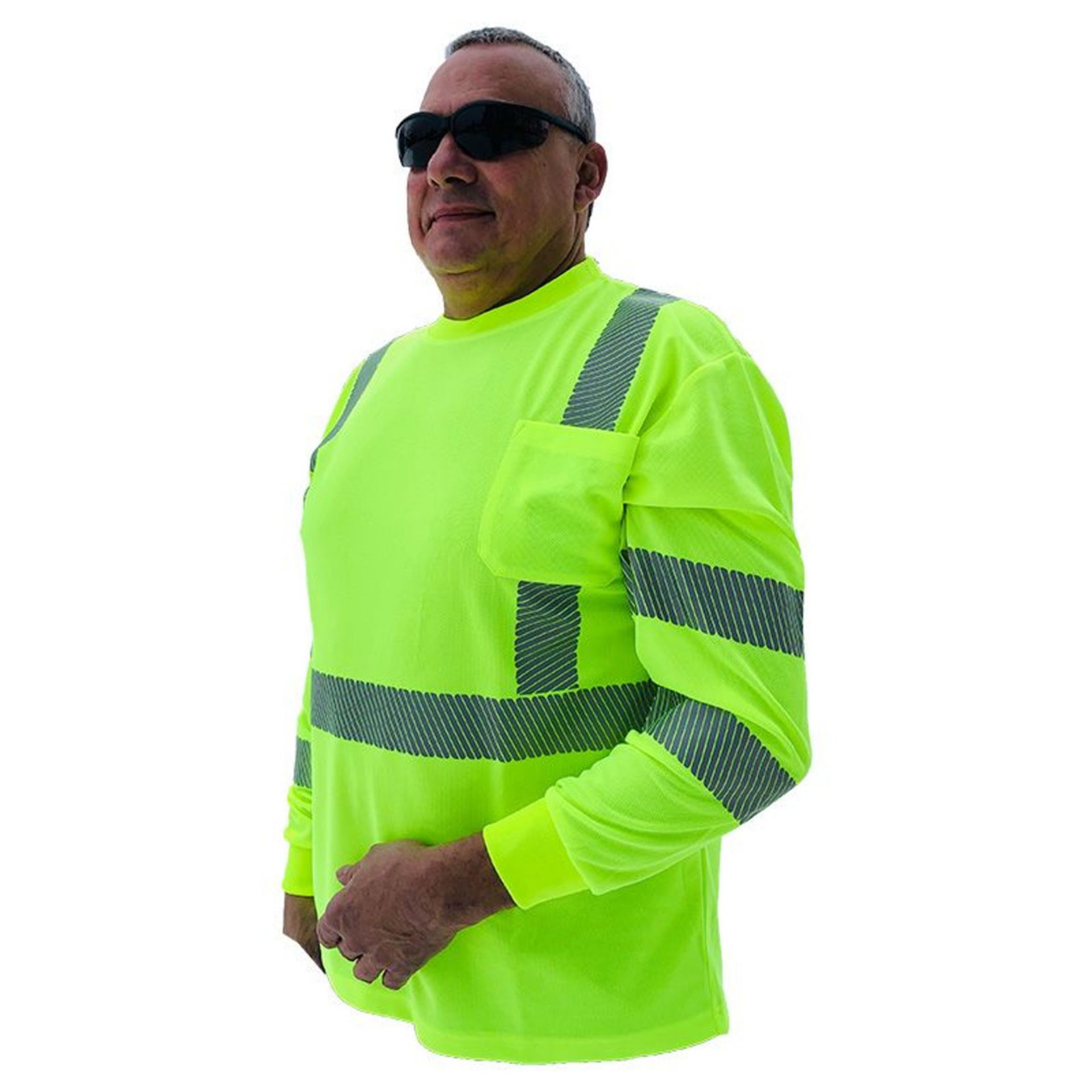 Picture of Forester C3LGG Hi-Vis Class 3 Reflective Safety Long Sleeve Shirt