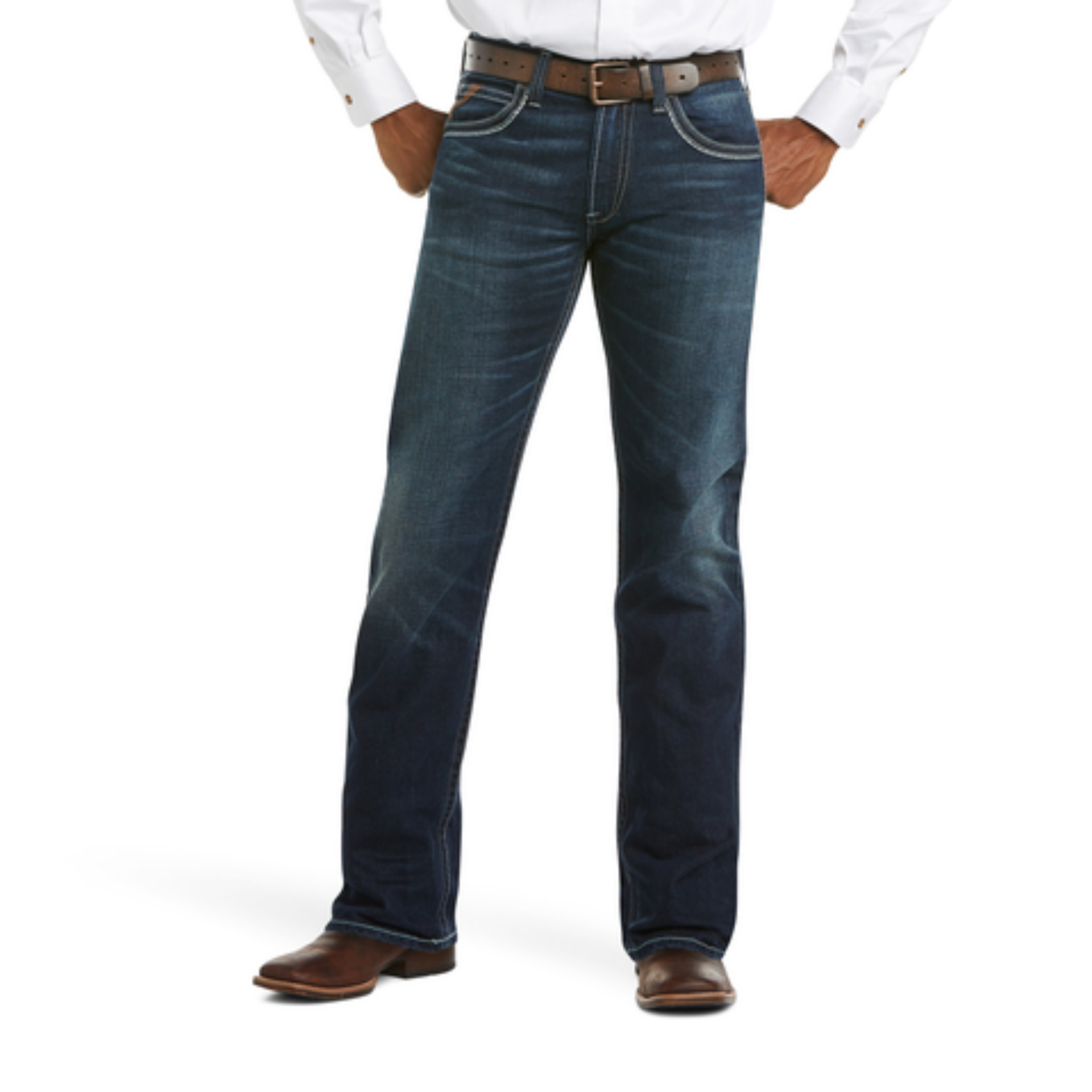 Picture of Ariat 10032088 M5 STR COLTRANE STKBL STRAIGHT JEAN NIGHTINGALE