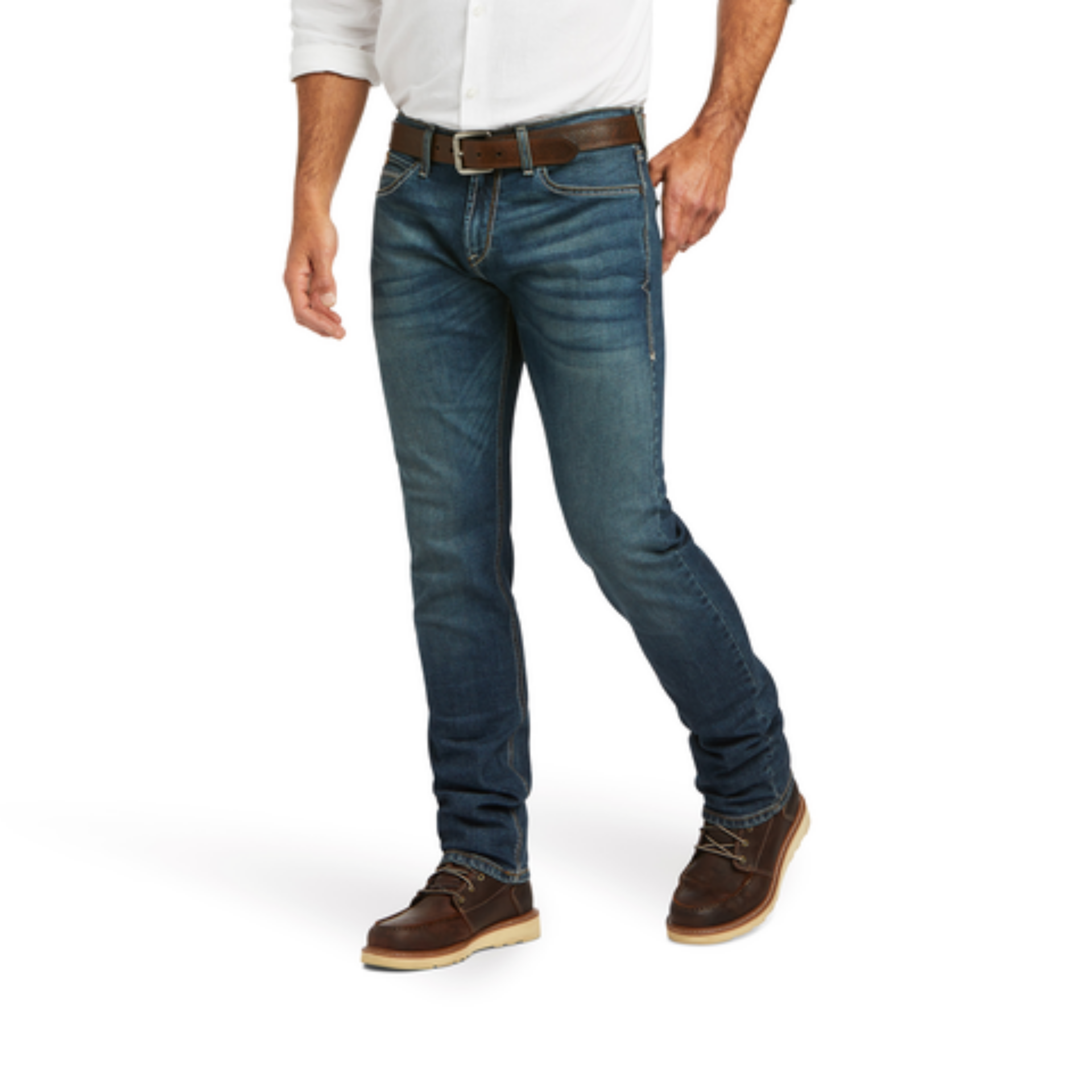 Picture of Ariat 10039625 M8 TKSTR SEBASTIAN SLIM JEAN GRAFTON