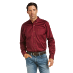 Picture of Ariat 10034226 SOLID TWILL  FTD LS SHRT