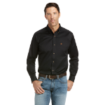Picture of Ariat 10034229 SOLID TWILL  FTD LS SHRT