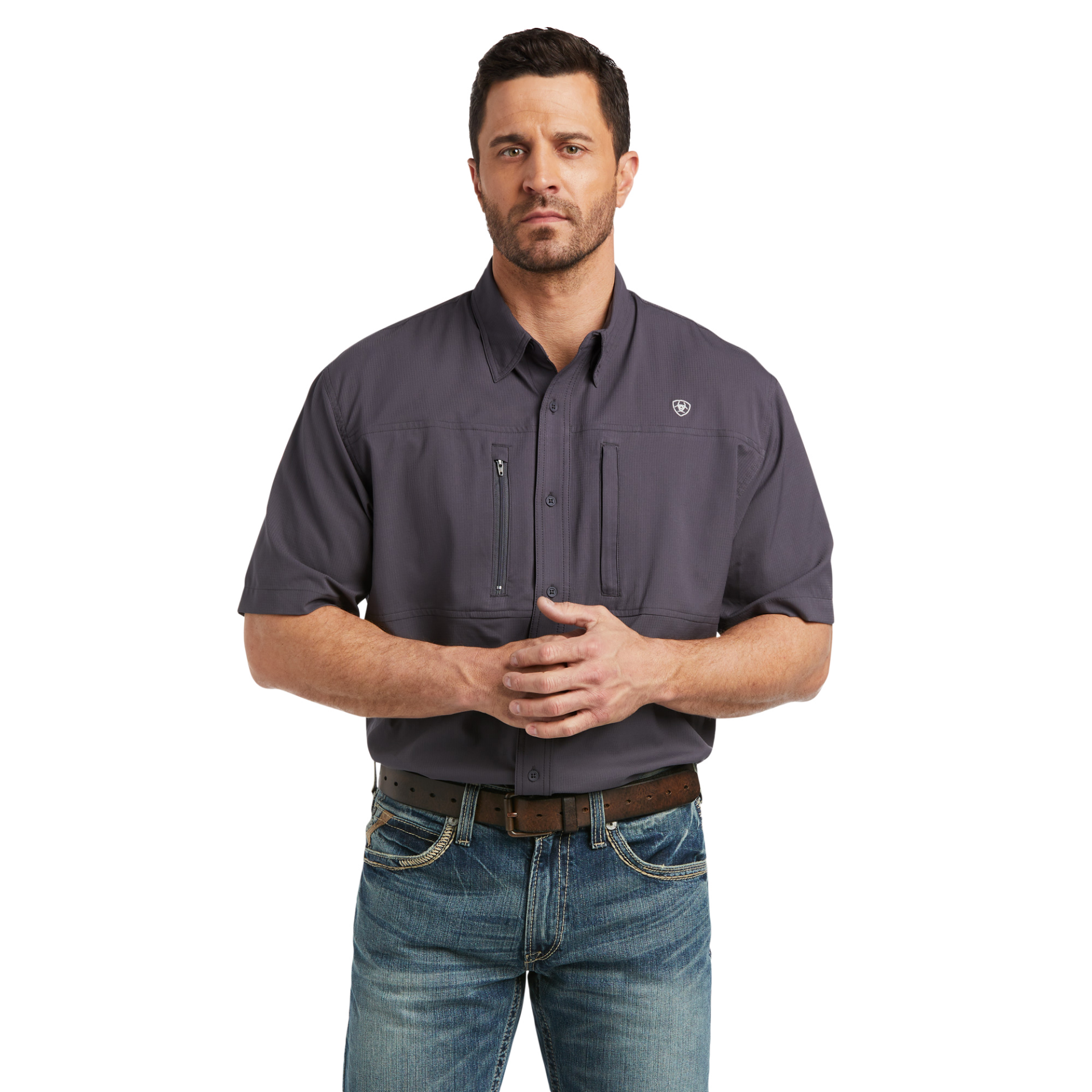 Picture of Ariat 10034961 VENTTEK CLSSC SS SHRT