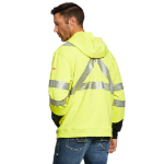 Picture of Ariat 10027912 FR HI-VIS FULL ZIP HOOD