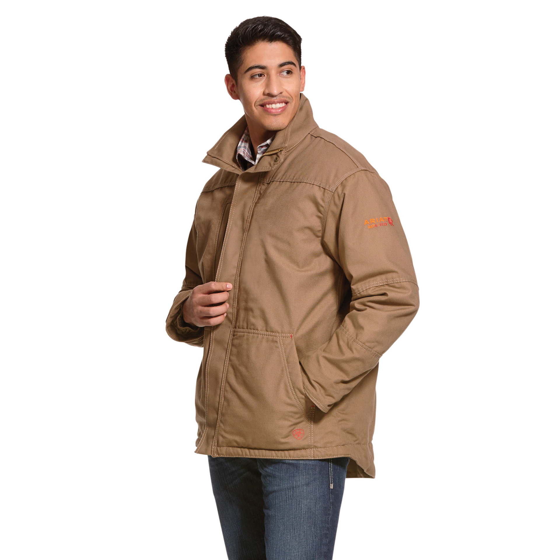 Picture of Ariat 10024029 FR WORKHORSE INS JKT