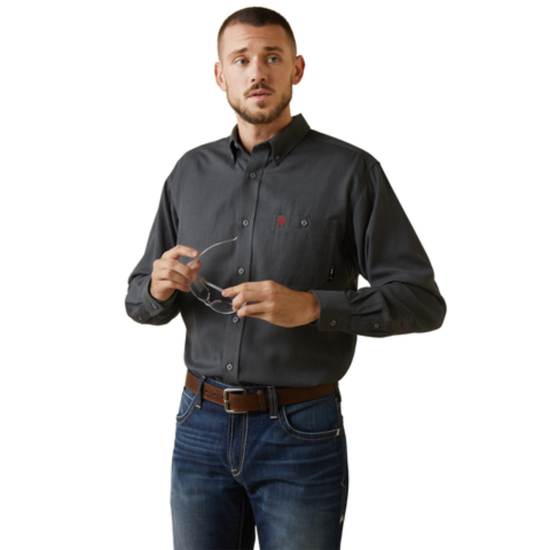 Picture of Ariat 10040901 FR AIR INHERENT LS WRK SHRT