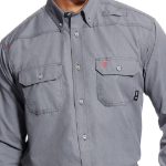 Picture of Ariat 10025429 FR FEATHERLIGHT LS WRK SHRT