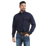 Picture of Ariat 10018816 FR SOLID LS WRK SHRT