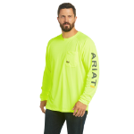 Picture of Ariat 10031031 REBAR HEAT FIGHTER LS T-SHRT