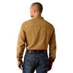 Picture of Ariat 10052940 REBAR WASHED TWILL LS WRK SHRT