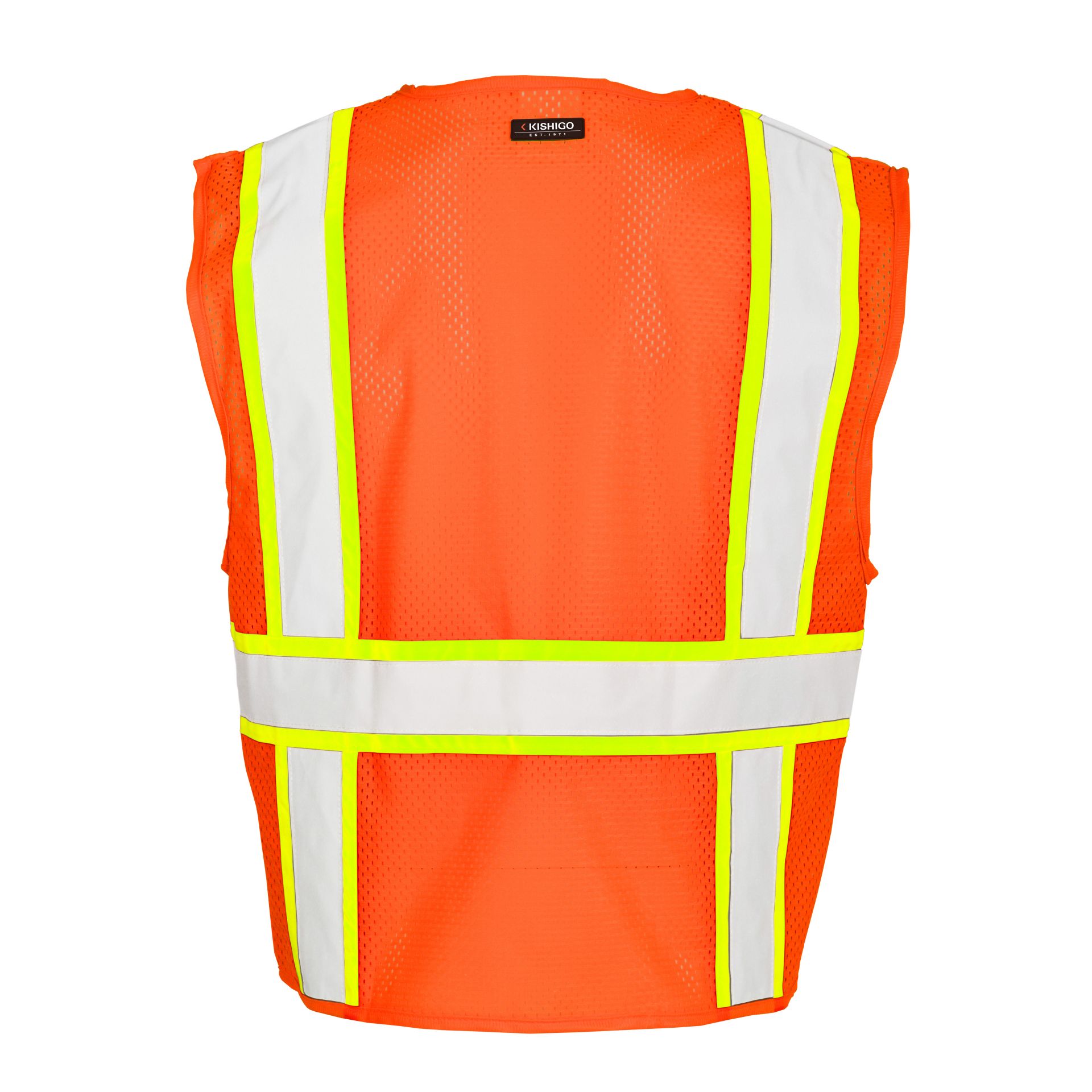 Picture of Kishigo 1164 Solid Front with Mesh Back Vest