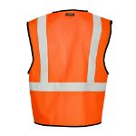 Picture of Kishigo 1194 Single Pocket Hook & Loop Mesh Vest - Economy
