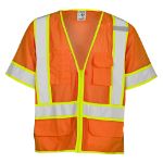 Picture of Kishigo 1243 6 Pocket Contrast Mesh Vest