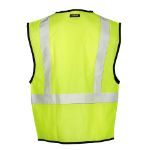 Picture of Kishigo 1519 Single Pocket Zipper Mesh Vest - Economy