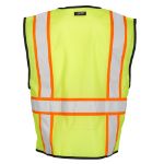 Picture of Kishigo 1527 Single Pocket Contrasting Mesh Vest - Economy