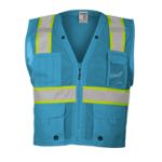 Picture of Kishigo B110 Enhanced Visibility Series Multi Pocket Mesh Vest