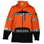 Picture of Kishigo RWJ107 Premium Black Series Rainwear Jacket
