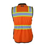 Picture of Kishigo S5022 Premium Black Series Women's Heavy Duty Surveyors Vest