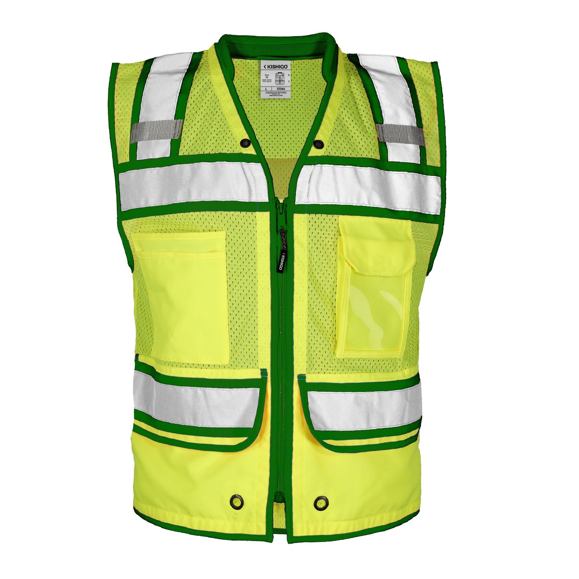 Picture of Kishigo S5044 Color Contrast High Performance Surveyors Vest