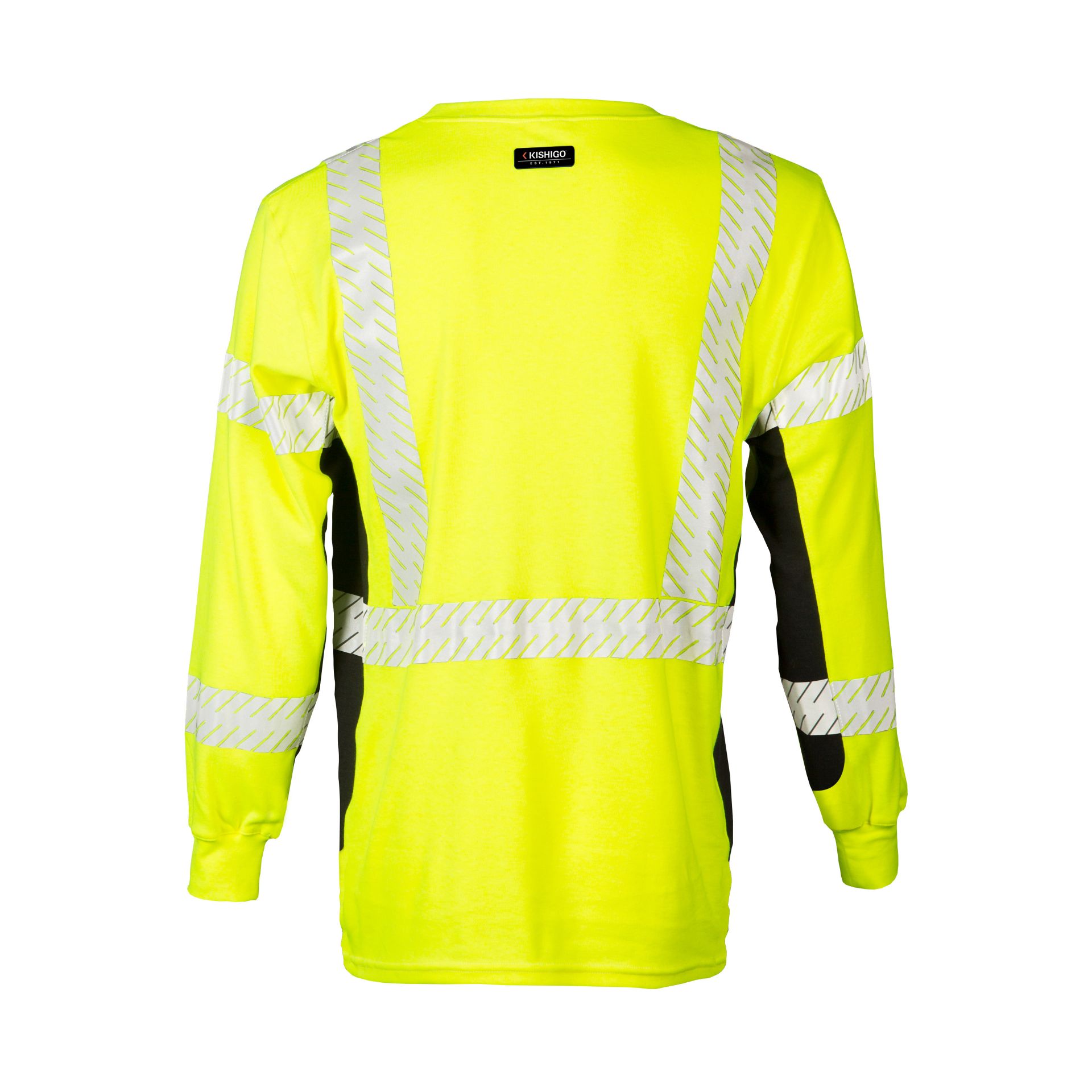 Picture of Kishigo F506 Premium Black Flame Resistant Long Sleeve T-Shirt