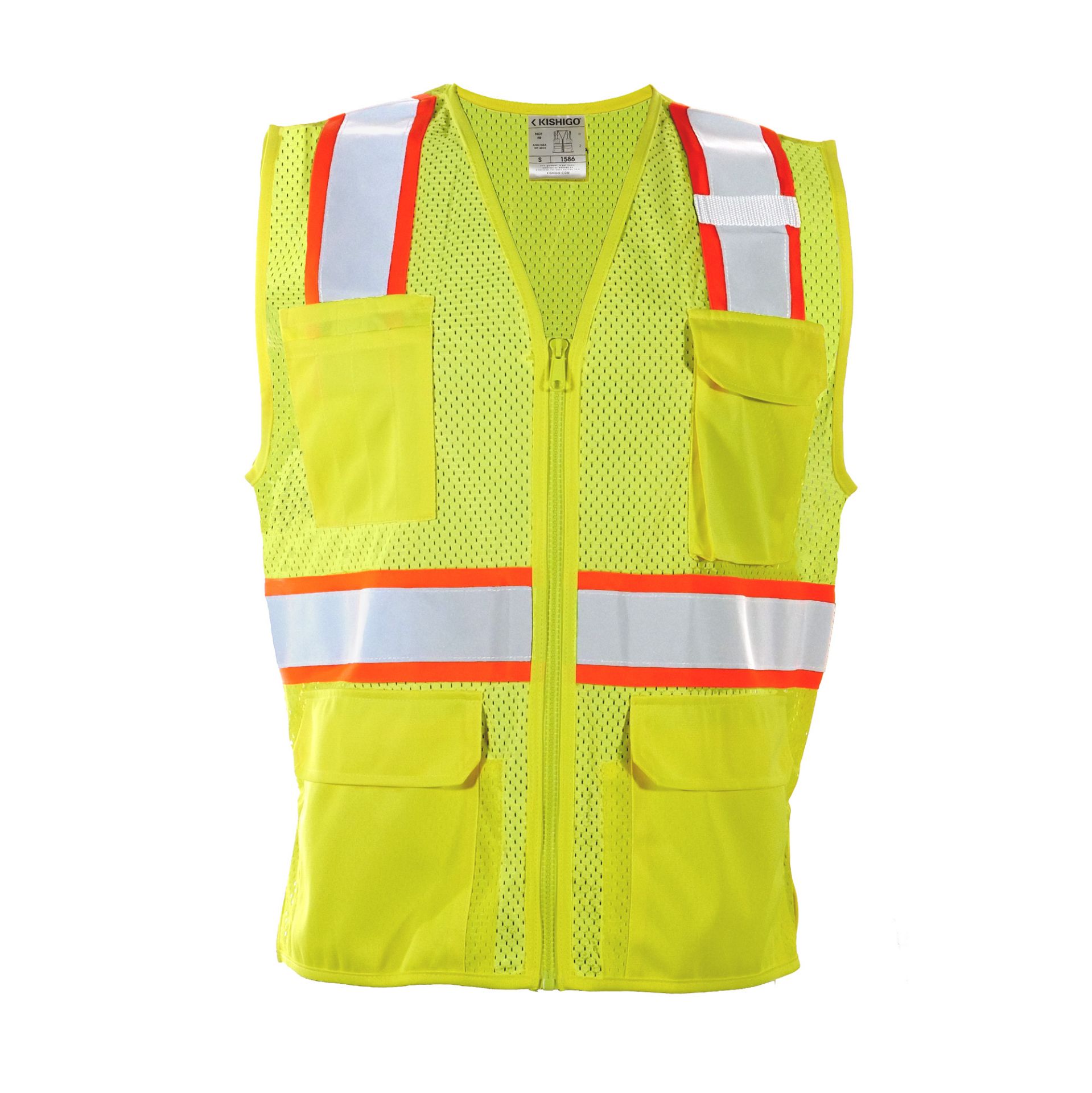 Picture of Kishigo 1586 Women's All Mesh Contrast Vest